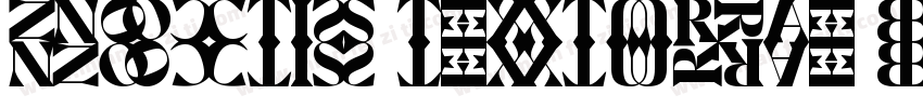 Noctis Texturae Bold字体下载字体转换